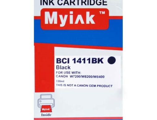 Картридж CANON BCI-1411Bk W7200/8200 черный MyInk - изображение