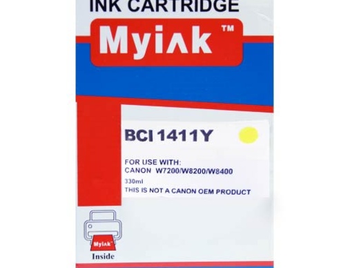 Картридж CANON BCI-1411Y W7200/8200 желтый MyInk - изображение