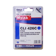 Картридж CANON PIXMA iP4840/MG5140/5240/6140/8140 CLI-426C синий (9ml, Dye) MyInk - изображение
