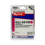 Картридж CANON PIXMA iP7240/MG6340/5440/7140 CLI-451 XLM красный (12ml, Dye) MyInk - изображение