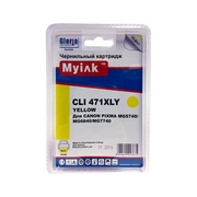 Картридж CANON PIXMA MG7740/6840/5740 CLI-471 XLY желтый MyInk - изображение