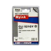 Картридж CANON PIXMA MP980/990 CLI-521 GY серый (8,4ml, Dye) MyInk - изображение