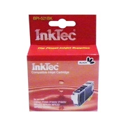 Картридж CANON PIXMA iP3600/4600/ MP540/620/630/980 CLI-521BK черный (9ml) InkTec - изображение