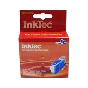 Картридж CANON PIXMA iP3600/4600/ MP540/620/630/980 CLI-521C синий InkTec - изображение