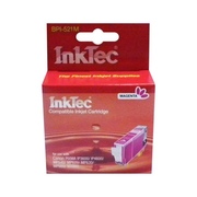 Картридж CANON PIXMA iP3600/4600/ MP540/620/630/980 CLI-521M красный InkTec - изображение