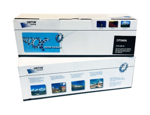 Картридж HP CF540A (203A) черный (1,4K) UNITON Premium - изображение