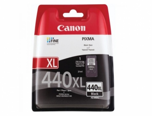 Картридж CANON PIXMA MG2140/3140/4140 PG-440XL черный (o) - изображение