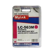 Картридж Brother MFC-J2510 (LC563M) красный MyInk - изображение