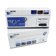 Картридж CANON LBP-7200 Cartridge 718C синий (2,8K) UNITON Premium - изображение
