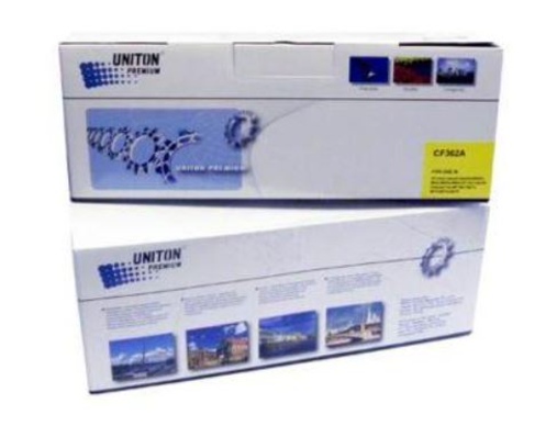 Картридж HP CF362A (508A) желтый (5K) UNITON Premium - изображение