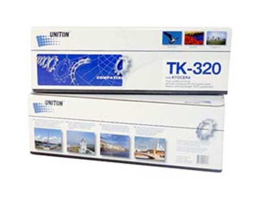 Тонер-картридж KYOCERA FS-3900/4000DN (TK-320) (15K,TOMOEGAWA) UNITON Premium - изображение