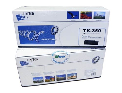 Тонер-картридж KYOCERA FS-3920DN/3040MFP/ 3140MFP/3540MFP/3640MFP (TK-350) (15K,TOMOEGAWA) UNITON Premium - изображение