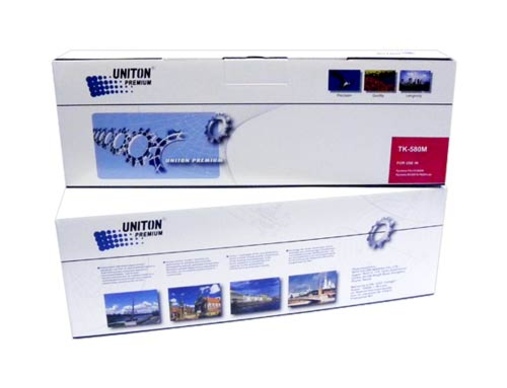 Тонер-картридж KYOCERA FS-C5150 (TK-580M) (2.8K, SAKATA) красный UNITON Premium - изображение