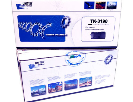 Тонер-картридж KYOCERA P3055DN/P3060DN (TK-3190) (25K,TOMOEGAWA) UNITON Premium - изображение