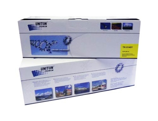 Тонер-картридж KYOCERA ECOSYS P6130/M6030/M6530 (TK-5140Y) (5K) желтый UNITON Premium - изображение