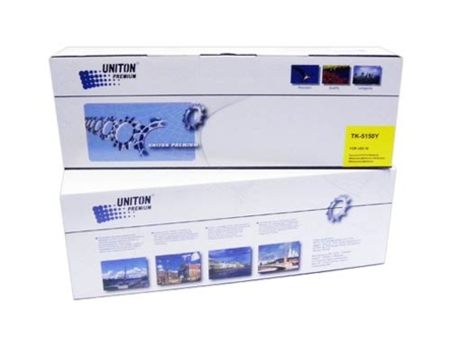 Тонер-картридж KYOCERA ECOSYS P6035/M6035/M6535 (TK-5150Y) (10K) желтый UNITON Premium - изображение