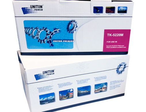 Тонер-картридж KYOCERA ECOSYS P5021/M5521 (TK-5220M) (1,2K) красный UNITON Premium - изображение