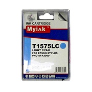 Картридж EPSON St Photo R3000 (T1575) светло-синий MyInk - изображение