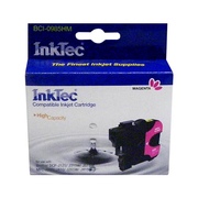 Картридж Brother DCP-125/315W/515W/MFC-265W/410/415W (LC39/985M) красный InkTec - изображение