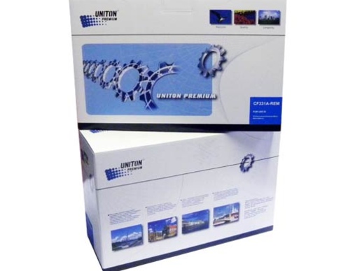 Картридж HP CF331A (654A) (восстановленный) синий (15K) UNITON Premium - изображение