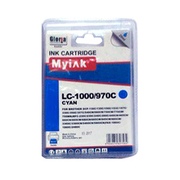 Картридж Brother DCP-130C/MFC-240C/5460CN/885CW (LC1000C/LC970C) синий MyInk - изображение