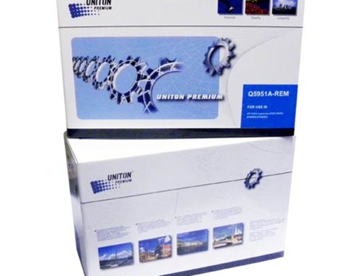 Картридж HP Q5951A (643A) (восстановленный) синий (10K) UNITON Premium - изображение