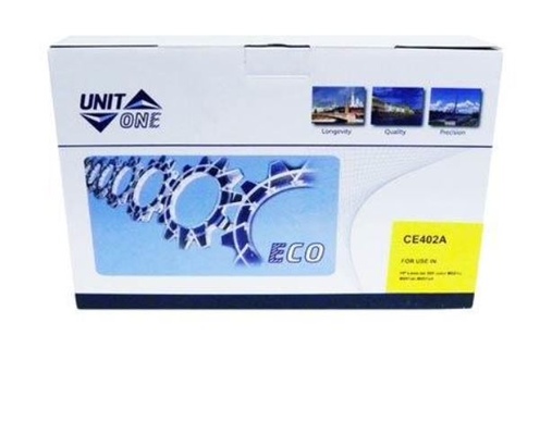 Картридж HP CE402A (507A) желтый (6K) UNITON Premium - изображение