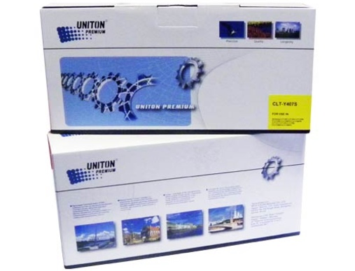 Картридж SAMSUNG CLP-320/CLX-3185 (CLT-Y407S) Toner (1K) желтый UNITON Premium - изображение