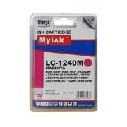 Картридж Brother MFC-J6510/6710/6910 (LC1240M) красный (9,6ml, Dye) MyInk - изображение
