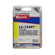 Картридж Brother MFC-J6510/6710/6910 (LC1240Y) желтый (9,6ml, Dye) MyInk - изображение