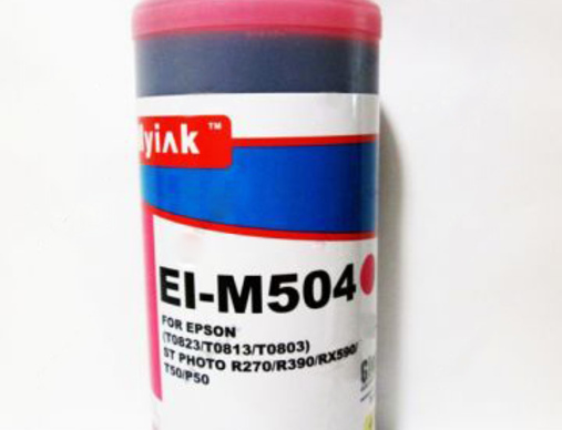 Чернила для EPSON (T0816/T0826/T0806) St Photo T10/T50/P50/ R200/R270/RX590 (1л,light magenta) EI-LM504 Gloria™ MyInk - изображение