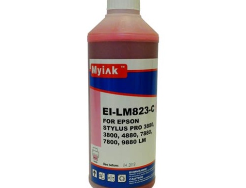 Чернила для EPSON (T0596) St Pro R2400/2880/ 3000/3800/7800/9800/ 7880/9880 (1л, light magenta, Pigment) EI-LM823-C EverBrite™ MyInk - изображение