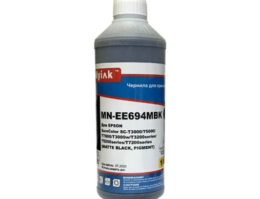 Чернила для EPSON (T6945) SC-T3000/T5000/T7000/ T3200/T5200/T7200 (1л,matte black, Pigment) EE694MBK MyInk - изображение