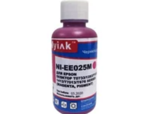 Чернила для EPSON (T0733/T0713/T0923) St C67/91/CX3700/4300/ T40/TX550/S22/SX125 (100мл,magenta, Pigment) EE025M MyInk - изображение