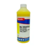 Чернила для EPSON (T0734/T0714/T0924) St C67/91/CX3700/4300/ T40/TX550/S22/SX125 (1л,yellow, Pigment) EE026Y MyInk - изображение