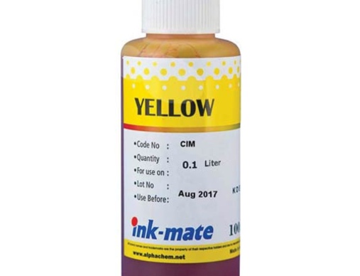 Чернила для EPSON (T6644) L100/ L200 (100мл, yellow, Dye) EIM-200Y Ink-Mate - изображение