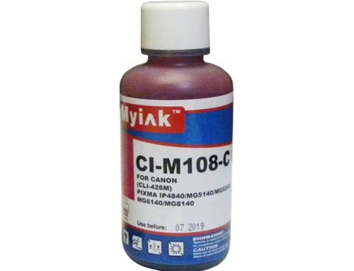 Чернила для CANON CLI-426/526/726M (100мл,magenta) CI-M108-C Gloria™ MyInk - изображение