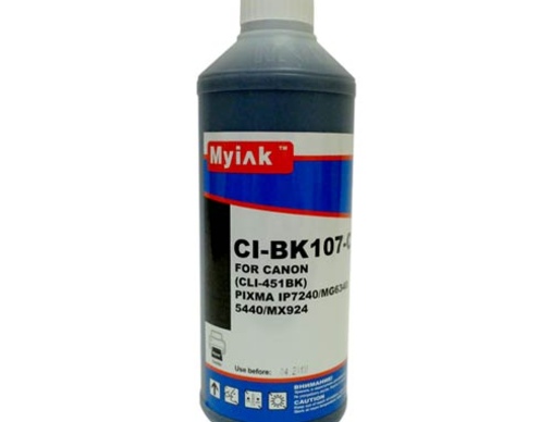 Чернила для CANON CLI-451BK (1л,black) CI-BK107-C Gloria™ MyInk - изображение