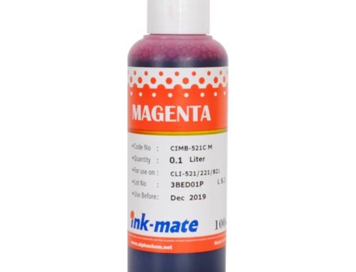 Чернила для CANON CLI-521/426 (100мл, Dye, magenta) CIM-521M Ink-Mate - изображение