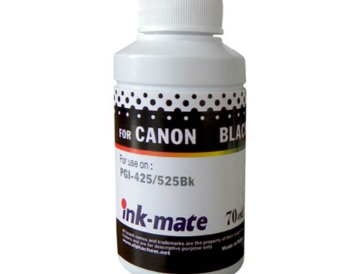 Чернила для CANON CLI-521Bk/CLI-8 (70мл, black, Dye ) CIM-521С Ink-Mate - изображение