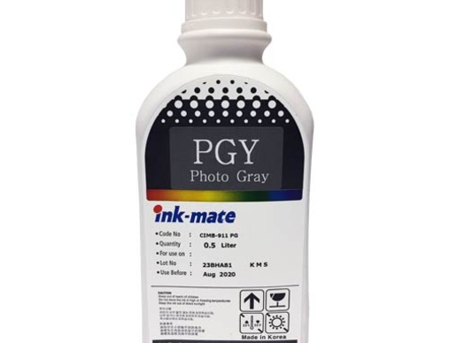 Чернила для CANON PFI-101/301/306 (500мл,light grey,Pigment) CIM-911PG Ink-Mate - изображение