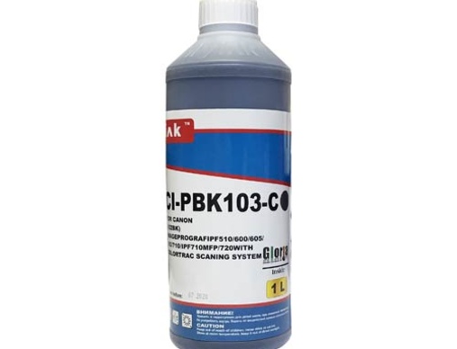 Чернила для CANON (PFI-102BK/107/303BK) imagePROGRAF iPF8400D/ iPF605/iPF710/iPF750/iPF760/ iPF765/iPF510/iPF500 (1л, black, Dye) CI-PBK103-C MyInk - изображение