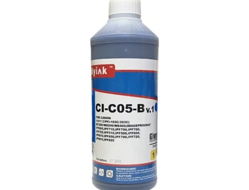 Чернила для CANON (PFI-102С/107С/303С) imagePROGRAF iPF8400D /iPF605/iPF710/iPF750/iPF760/ iPF765/iPF510/iPF500/ BCI-1411C (1л,cyan) CI-C05-B MyInk - изображение
