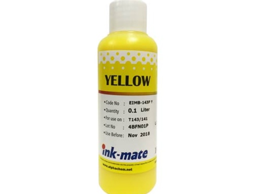 Чернила для EPSON (S22/T50/L800) (100мл, yellow, Pigment) EIMB-143PY Ink-Mate - изображение