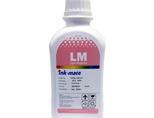 Чернила для EPSON (T144) (500мл, light magenta, Pigment) EIMB-144PLM Ink-Mate - изображение
