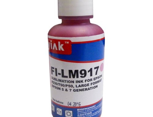 Чернила для EPSON St Photo R230/T50 (100мл, light magenta, сублимационные) FI-LC917/ES917LM  MyInk - изображение