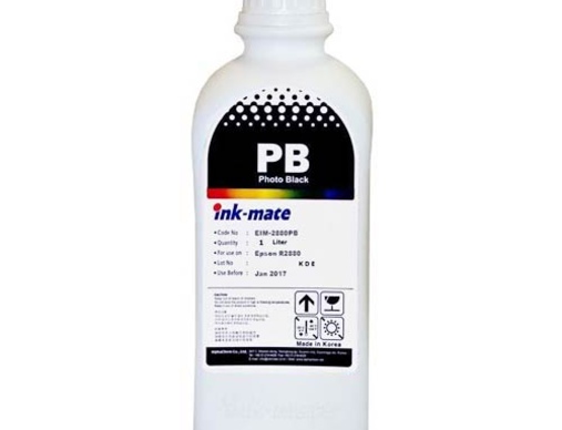 Чернила для EPSON (T0961) (1л, photo black, Pigment) EIM-2880PB Ink-Mate - изображение