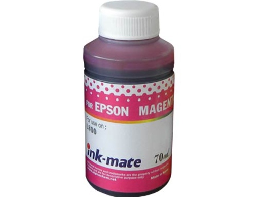 Чернила для EPSON (T6733/T1713) L800/ Expression Home XP-103/203/406 (70мл, magenta, Dye) EIM-801M  Ink-Mate - изображение