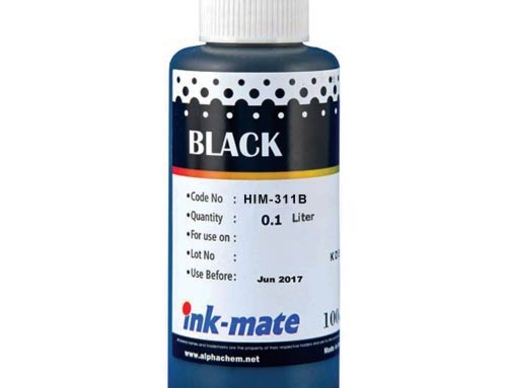 Чернила для HP (177) C8721 (100мл, black) HIM-311B Ink-Mate - изображение