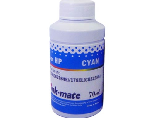 Чернила для HP (178/920) CB318/CB323 (70мл, cyan ) HIM-364C Ink-Mate - изображение